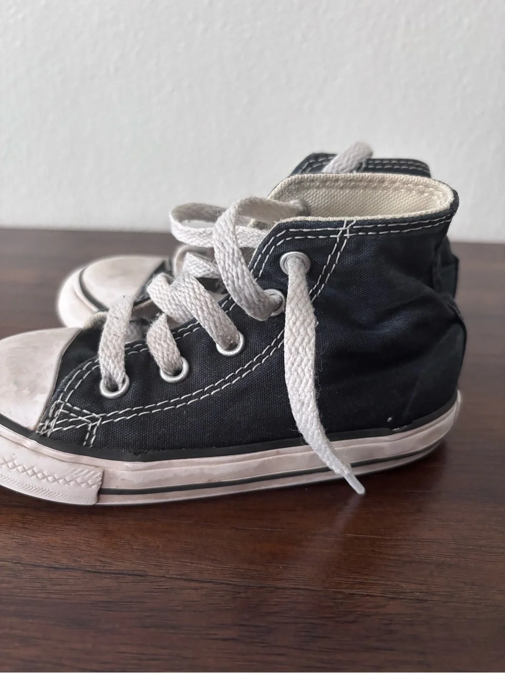 Toddler Converse Black High Top Sneakers